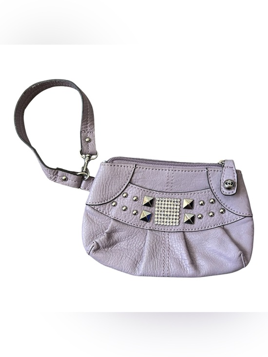 Kathy Van Zeeland Handbags - Kathy Van Zeeland Y2K Vegan Leather Mini Wristet or Purse